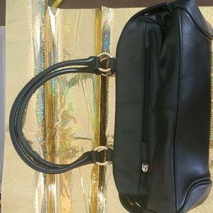 Black Leather Giani Bernini Purse